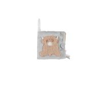 NOUKIE’S - Livre d’Éveil Tissu Fluffy Vert Orso & Lily - Jouet Sensoriel avec Papier Froissé, Miroir, Pouet, Clochette et Rabats - Livre Bébé Naissance pour Éveil Sensoriel et Curiosité - Cadeau Mixte