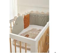 Tour de lit et protèges barreaux de parc Funny T&S MULTICOLORE Noukie's