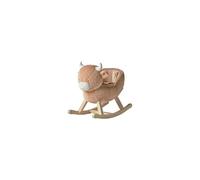 Bascule pour bébé - fluffy cow beige TU