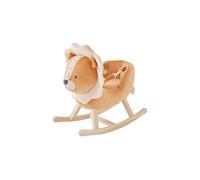 NOUKIE'S - Bascule pour bébé - Lion Babou - À partir de 10 Mois - avec Ceinture de sécurité