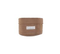 Noukie's - Beauty Case Bébé Caramel Coton Bio - Trousse de Toilette Table à Langer - Pochette Rangement Produits Soin Change - Accessoire Chambre Bébé