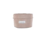 Noukie's - Beauty Case Bébé Rose Coton Bio - Trousse de Toilette Table à Langer - Pochette Rangement Produits Soin Change - Accessoire Chambre Bébé