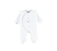 NOUKIE'S Bébé Fille Pyjamas Froufrou Ensemble De Pijama, Blanc Cassé, 6 Mois EU