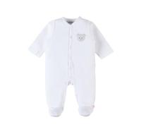 Noukie's Bébé Fille Pyjamas Gaufrés Nouky Ensemble De Pijama, Blanc, 9 Mois EU