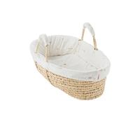 NOUKIE'S - Couffin pour bébé avec Habillage - Ecru - Veloudoux - Bali, Moka & Snow