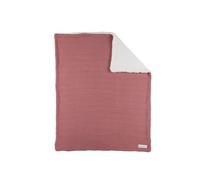 Noukie's - Couverture Plaid pour bébé en Tricot 75x100 CM - Coton Bio, Douce, Chaude, Confort - Idée Cadeau - pour siège Auto, Poussette, Berceau, Canapé, Lit, Parc