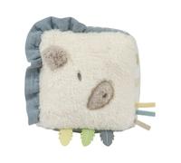 NOUKIE'S - Cube d'activités pour bébé - Jouet d'éveil - Ecru - Raku, Lino & Pico - Cadeau naissance