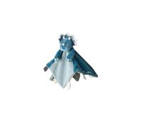 NOUKIE'S - Doudou bébé et Enfant - Dinosaure Bleu Ops - Eveil et Sommeil - Marionnette - Cadeau de Naissance