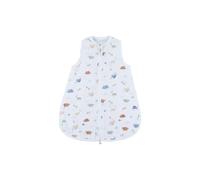 Noukie's - Gigoteuse bébé Eté - 50 cm - 0 à 3 Mois - Légère, Pratique, Ajustable - Grenouillère Mixte TOG < 1.0-100% Mousseline écru de Coton Bio - Sac de Couchage Dinosaure