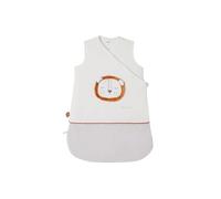 Noukie's Noukies - Gigoteuse bébé Hiver 0-3 Mois 50 cm - TOG 2 à 3,5 Fermeture Zippée Veloudoux Bicolore Babou Le Lion