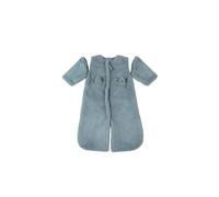 Noukie's - Gigoteuse Nomade Bébé 1-6 Mois Ultra Douce - TOG 2.5 Hiver Chaud - Compatible Siège Auto & Poussette - Manches Amovibles, Jambes Séparables - Confort Thermique 16-21°C - Bleu