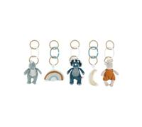 NOUKIE'S - Jouets pour arche d'éveil bébé - Tiga, Stegi & Ops
