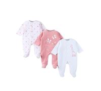 Lot de 3 dors-bien en velours rose 1M(54CM)