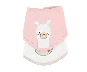 Noukies M&S Rose Bavoirs Bandana 1 Unité