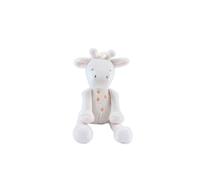 Noukie's Noukies - Doudou Enfant - Petite Peluche PILI - Doudou Coton Bio - Taille Adaptée aux Enfants (25 cm), Rose