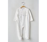 Pyjama naissance 1 pièce éléphant en jersey, beige 00M