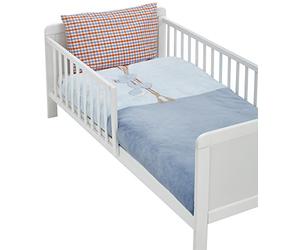 Noukies - Oreiller et couverture de lit William et Henry - 100x140 cm