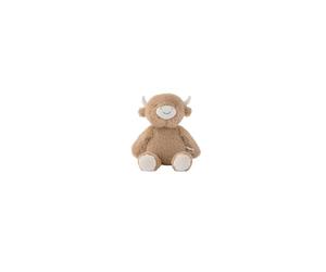 NOUKIE'S - Peluche Toute Douce - 25 cm - Small - Fluffy Cow Beige - Jouet pour Enfant et bébé - Cadeau de Naissance