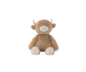 Noukie's - Peluche Toute Douce - 40 cm - Medium - Fluffy Cow Beige - Jouet pour Enfant et bébé - Cadeau de Naissance