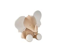 NOUKIE'S - Peluche Toute Douce - 80 cm - Large - Eléphant Beige Bali - Jouet pour Enfant et bébé - Cadeau de Naissance