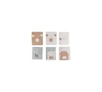 Noukie's - Protèges-Barreaux Fluffy Orso & Lily - Protection Lit ou Parc Bébé - Respirant avec Fixation Scratch - Compatible Lits 60x120 et 70x140 cm - Naissance