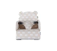 NOUKIE'S - Rehausseur de chaise Bébé - 9 mois à 3 ans - Chaise Enfant avec Dossier et Coussin - Léger, Pliable et Nomade - Harnais, Sécurité - Imperméable, Déhoussable et Lavable - Max 13 kg - Voyage