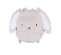 NOUKIE'S - Sac à dos Veloudoux - A partir de 10 mois - Bretelles ajustables - Cadeau de naissance - Moka le lapin