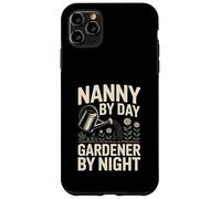 Nounou Le Jour, jardinière la Nuit, Jardin de Fleurs Coque pour iPhone 11 Pro Max