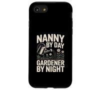 Nounou Le Jour, jardinière la Nuit, Jardin de Fleurs Coque pour iPhone SE (2020) / 7/8