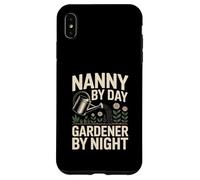 Nounou Le Jour, jardinière la Nuit, Jardin de Fleurs Coque pour iPhone XS Max