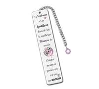 Nounou Marque-Pages Fête Des Mères Cadeaux Fleur Meilleure Nounou Amour Pour Toujours Noël D'Anniversaire Merci Retraite Apprécier Souvenirs Action de Grâce Femmes Livre Accessoire