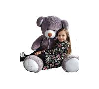 Nounours en peluche énorme Teddy Bear 75+85 gris