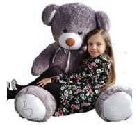 Nounours en peluche énorme Teddy Bear 75+85 gris Multicolore G