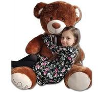 Nounours en peluche énorme Teddy Bear 75+85 marron Multicolore G