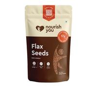 Nourish You Graines de lin 500 g - Graines de lin crues non torréfiées Alsi pour manger perte de poids croissance des cheveux, collations diététiques