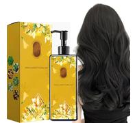 Nourishing Plant-Based Hair Color,Plant Based Hair Dye,Long-Lasting & Natural Hair Color Shampoo,Gray Coverage for Men & Women (Natural Black)