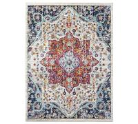 Nouristan Lugar Orient Tapis de Salon, Oriental, à Poils Courts, Vintage, pour Salle à Manger, Salon, Chambre à Coucher, Multicolore, 120 x 170 cm