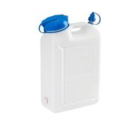 Hünersdorff Nourrice à col large – 10 L, PE‑HD, couleur naturelle, protection UV
