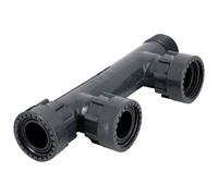 Nourrice arrosage - Collecteur pour électrovanne PVC pression - 2 voies F1" de Rain