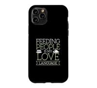 Nourrir Les Gens est Mon langage d'amour pour l'équipe de Service de Restauration Coque pour iPhone 11 Pro