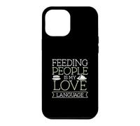 Nourrir Les Gens est Mon langage d'amour pour l'équipe de Service de Restauration Coque pour iPhone 12 Pro Max