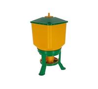 Nourrisseur Automatique Avec Pieds - - 30 L - Jaune / Vert