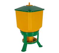 Nourrisseur automatique avec pieds Kerbl Jaune 30 L