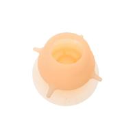 Nourrisseur de Lait pour Chaton en Silicium Beige à Bec Multiple | Nourrissage au Lait pour Petits Animaux, Station D’allaitement, Nettoyage Facile, Dosage Précis