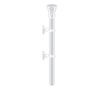 Nourrisseur pour Aquarium Acrylique Transparent Anti-Renversement