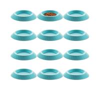 Nourrisseur Pour Blattes 12 Pièces Plateau d'Alimentation Pour Terrariums | Bol D'alimentation À Blattes Pour Mille-pattes Invertébrés Nains Petits Animaux De Compagnie