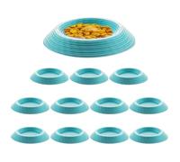 Nourrisseur pour Blattes Dubia - 12 Pièces Plateau de Nourriture pour Enclos et Terrariums | Bols d'alimentation Blattes Dubia | pour Collemboles Mille-Pattes Invertébrés Nains