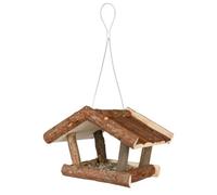 Nourrisseur pour oiseaux à suspendre 32 × 23 × 20 cm nature