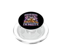 Nourrissez-Moi des Nachos et Dites-Moi Que Je suis Jolie PopSockets PopGrip pour MagSafe