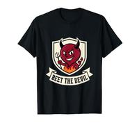Nourriture Amusante pour Halloween avec des Monstres Beet The Devil T-Shirt Graphique avec Valeur